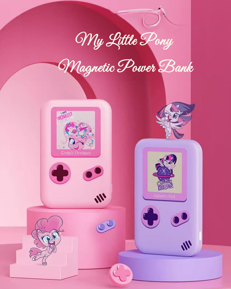 My Little Pony Magnetic Fast Charging Power Bank – 5000mAh