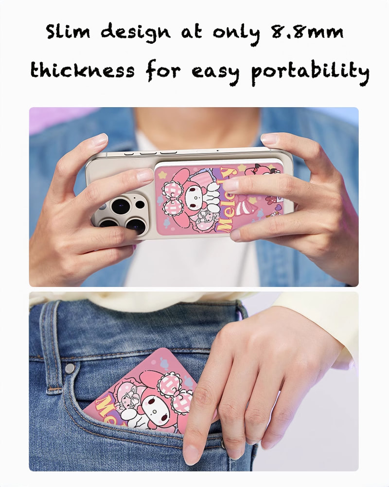 My Melody 10000mAh Magnetic Power Bank for iPhone & Android