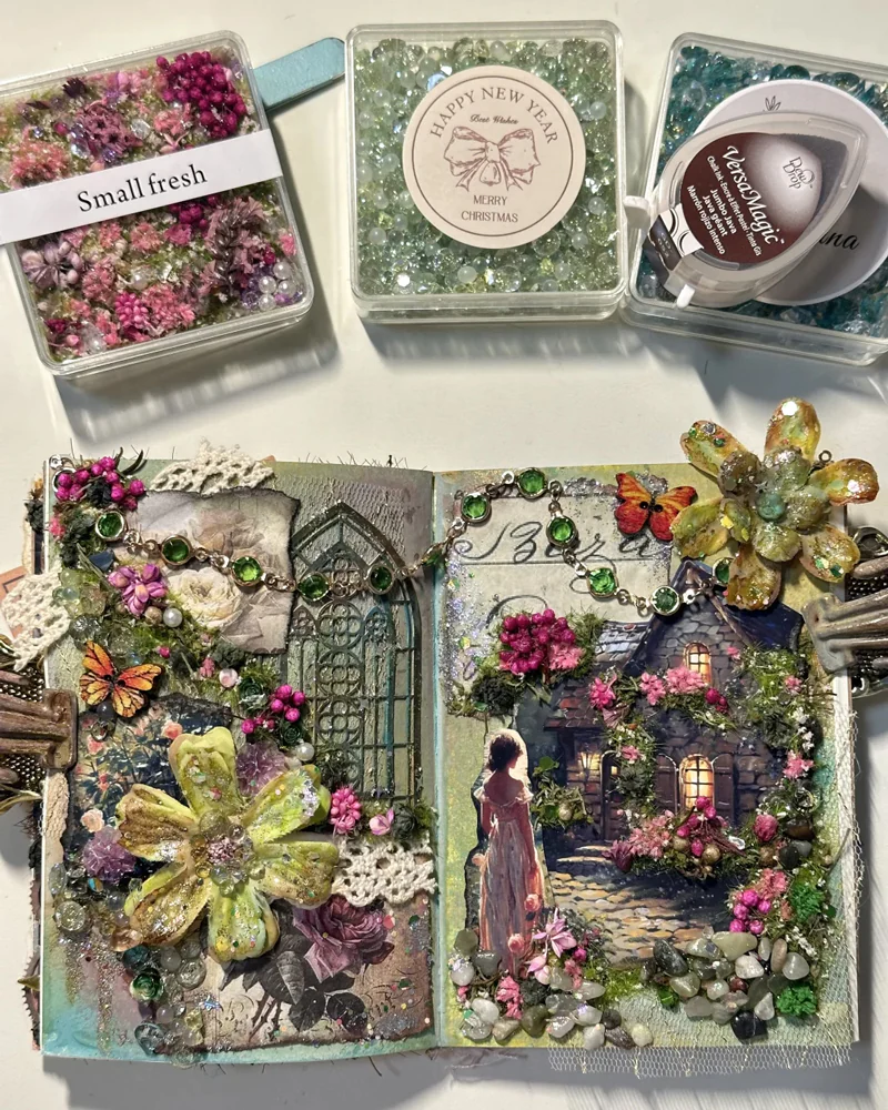 Nordic Floral Princess Diary