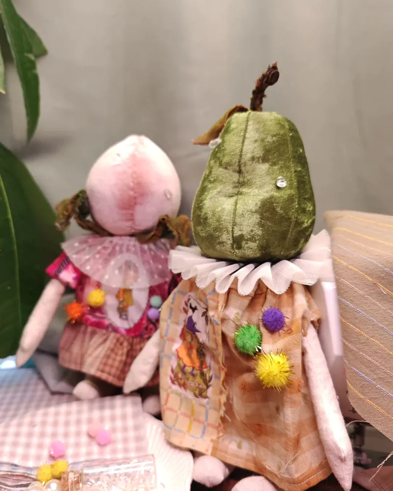 Watermelon Plush Doll Handmade with Love